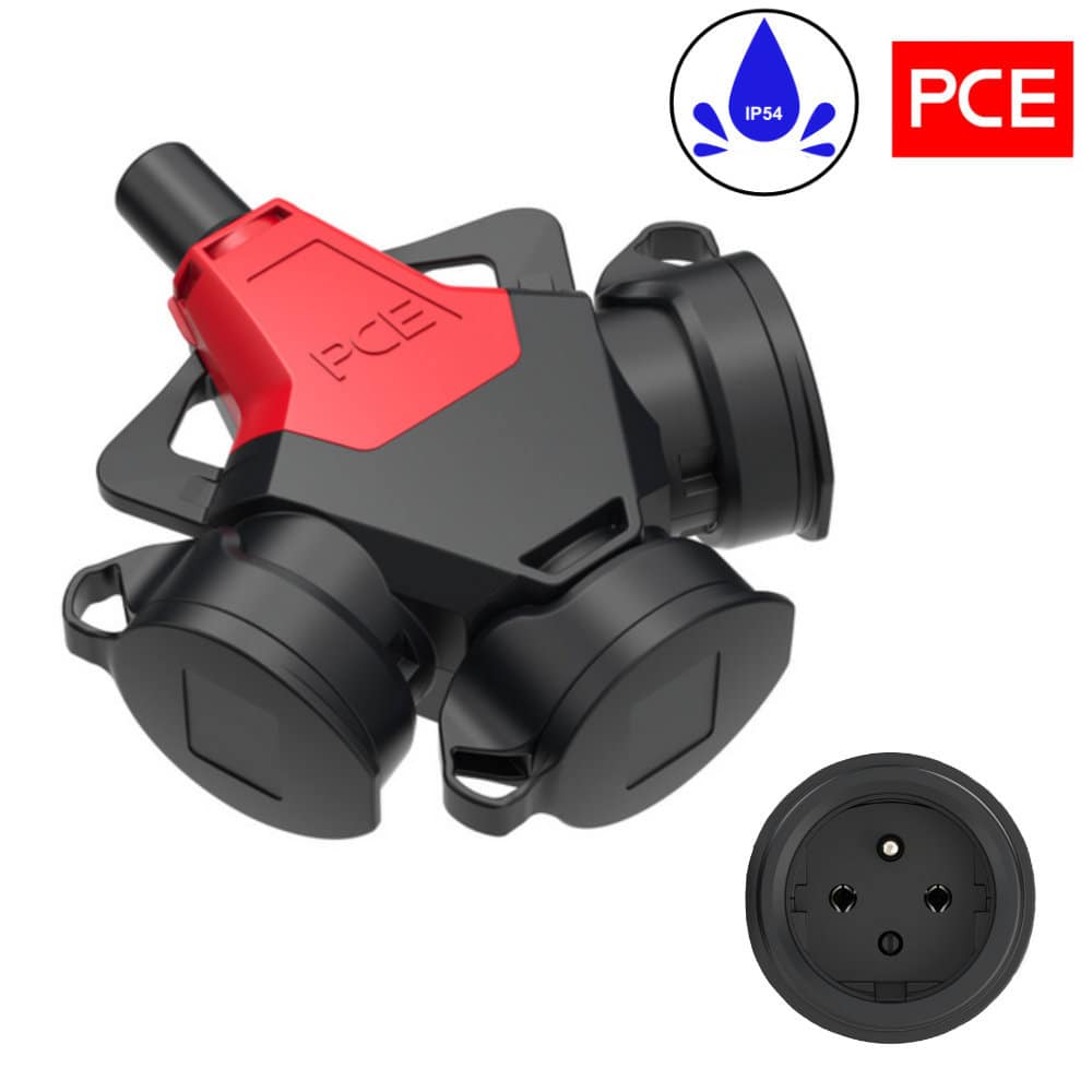 Gummiextender CEE H05RR-F 3x2,5 mm2 auf umgekehrter Trommel mit Dreier 25m – Bild 6