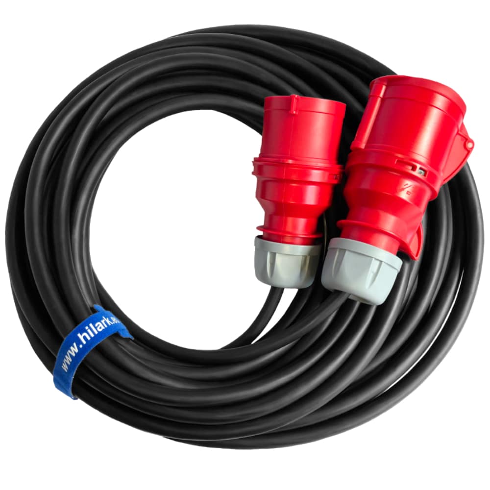 Schaltgetriebe, Stromadapter 32A Steckdose für 16A 3m – Bild 4