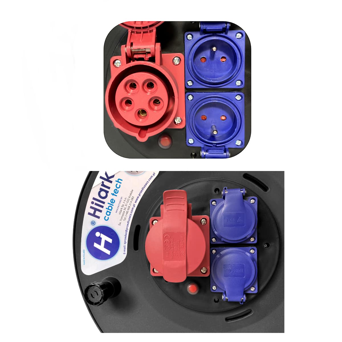 Stromverlängerung PVC 16A H05VVF 5x2,5 45m OWY – Bild 7