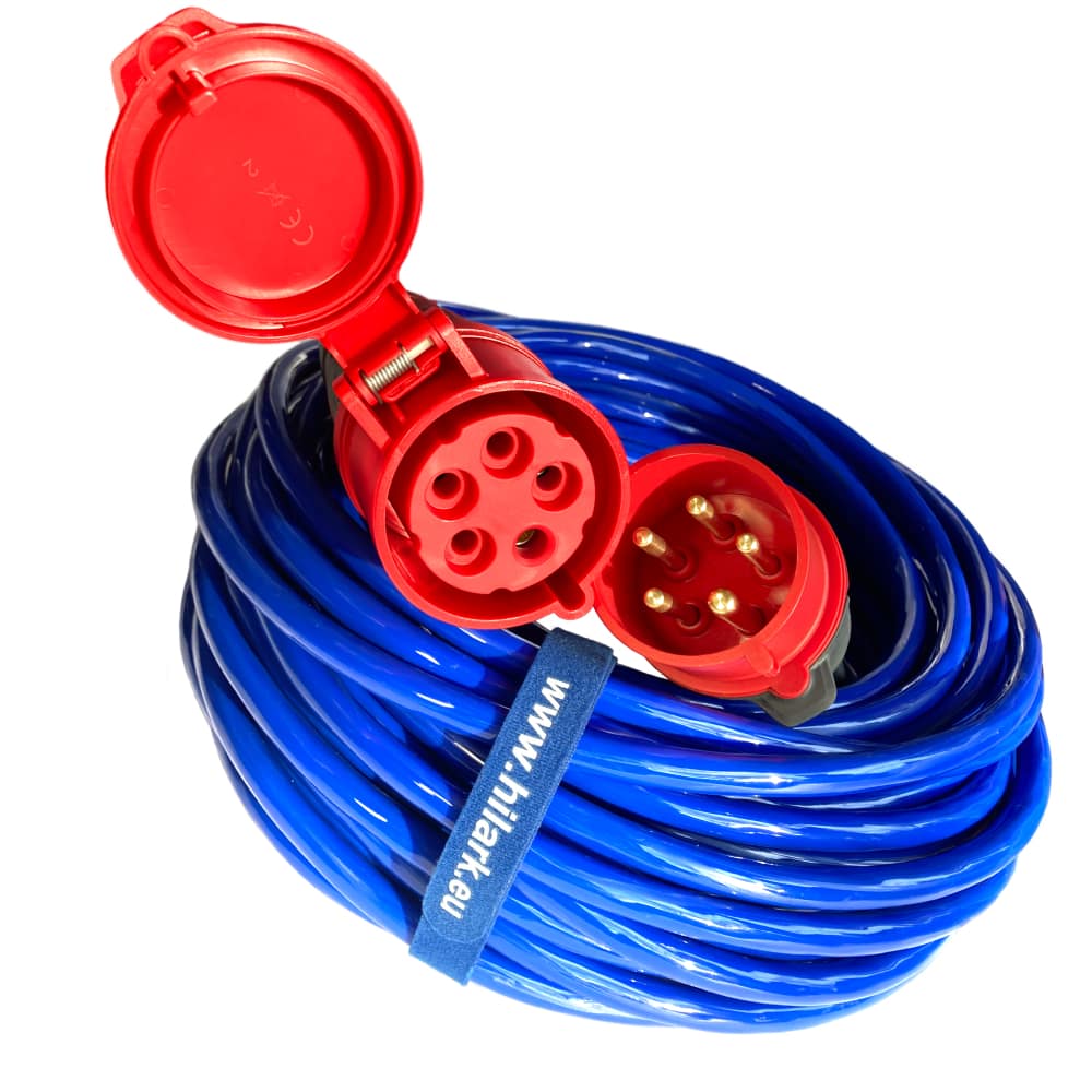 Kraftverlängerung H07BQ-F 5x2,5 16A PUR 25m – Bild 3