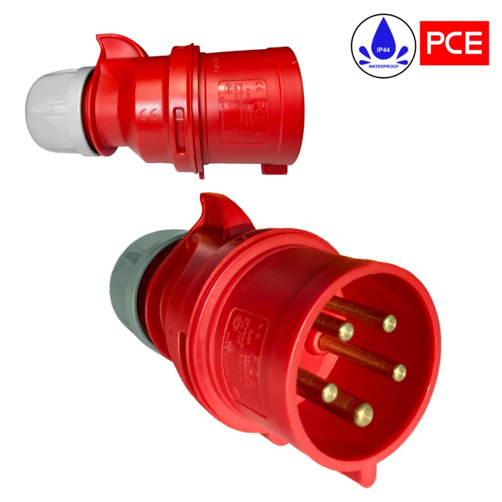 Stromverlängerung mit Phasenzähler 32A H07RN-F 5x4mm2 Verteiler IP40 5m – Bild 4