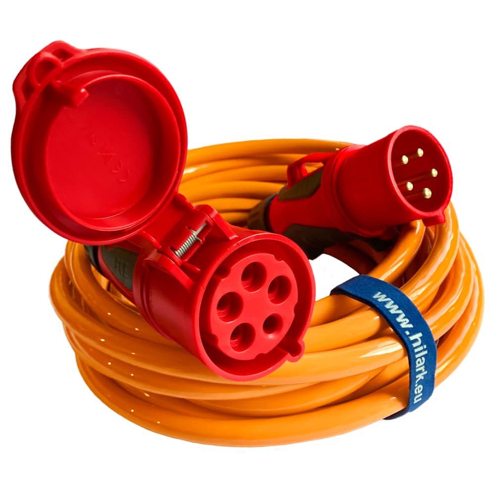Der stärkste Verlängerer auf dem Markt H07BQ-F 5x4 32A PUR orange 20m – Bild 5