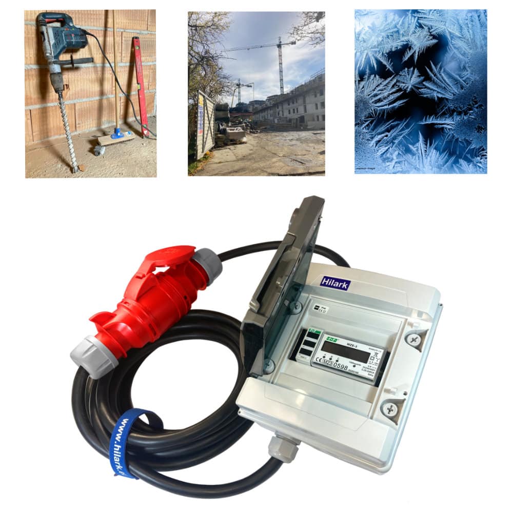 Stromverlängerung mit Phasenzähler 32A H07RN-F 5x4mm2 Verteiler IP40 5m – Bild 3