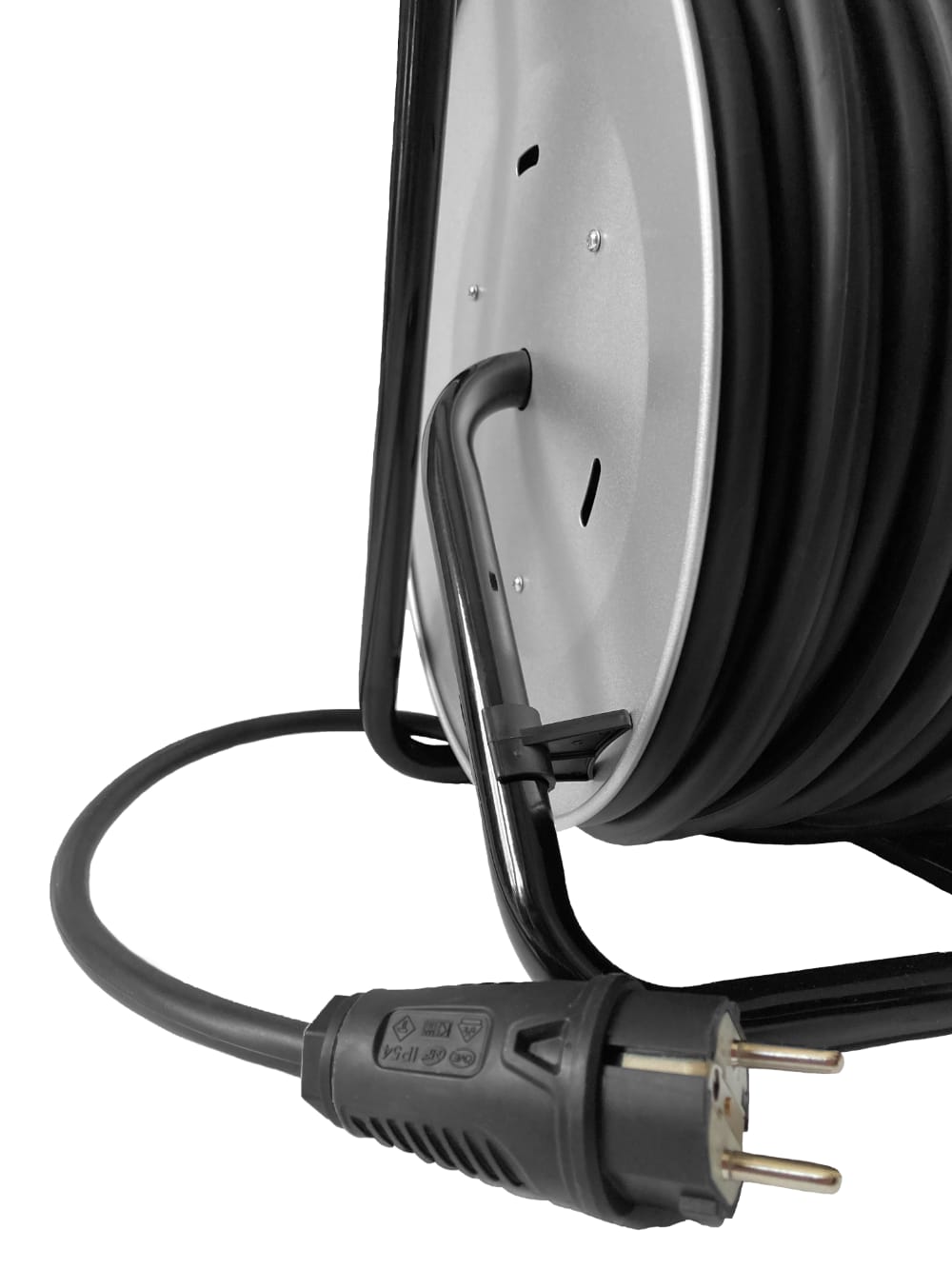 H05RR-F OW 3x2,5 25m Gummi Metalltrommelverlängerung – Bild 3