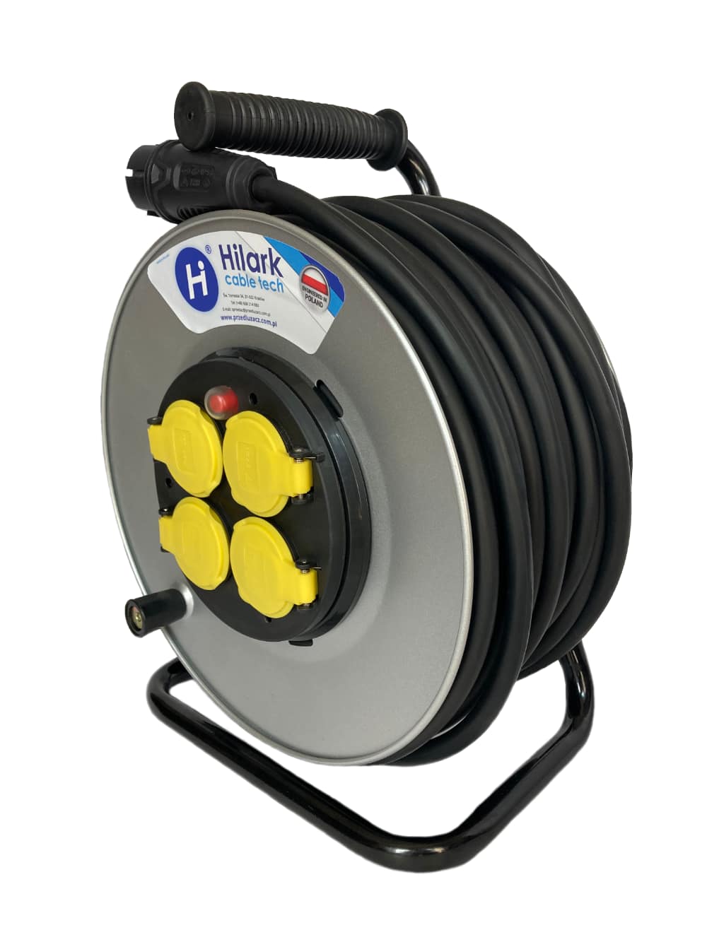 H05RR-F OW 3x2,5 25m Gummi Metalltrommelverlängerung – Bild 7