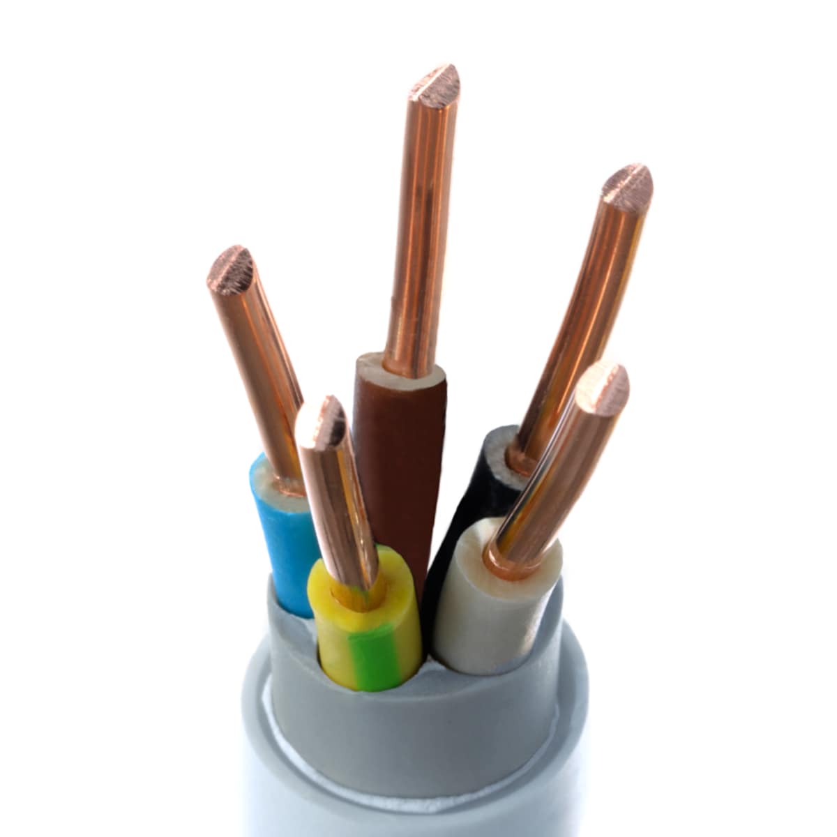 YDY Runde Installationskabel 5x6mm2 300m – Bild 3