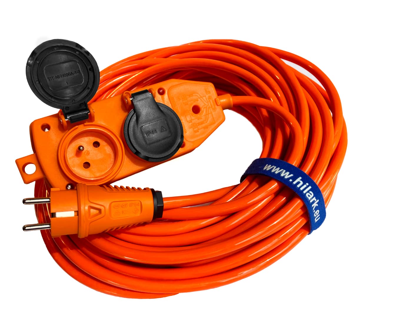 PUR-Verlängerungskabel H07BQ-F 3x2,5 mit Abzweig 15 m – Bild 3