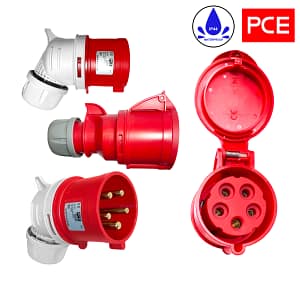 Leistungsverlängerung 35m H07RN-F 5g2,5 mm2 Winkelplug 5Pin 16A 400V IP44