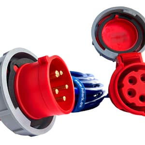 Gummikraftverlängerung 16A H07BQ-F 5×2,5 IP67 40M