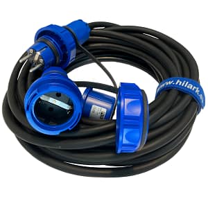 Gummiverlängerung H07RN-F 3x4mm2 16A 15m IP67