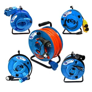 Kabeltrommel mit Innenabwicklung