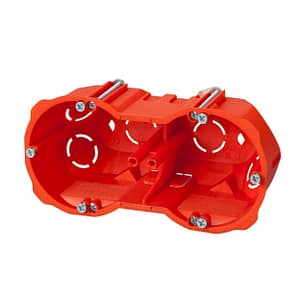 Puszka podtynkowa PODWÓJN EPN P/T PK-2X60F DO ŚCIAN PUSTYCH GŁĘBOKA 0286-00