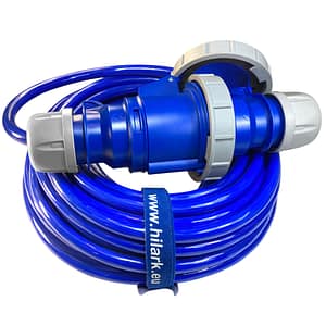 Przedłużacz niebieski H07BQ-F do zasilania jachtu IP67 50m