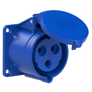 CEE-gniazdo tablicowe PCE 32A 3p 6h IP44 323-6 proste