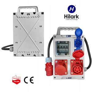 Rozdzielnica bezpiecznik 2x16A 2x230V podłączona ok 0,5m