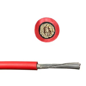 Kabel solarny fotowoltaiczny czerwony 1x4mm² 10m