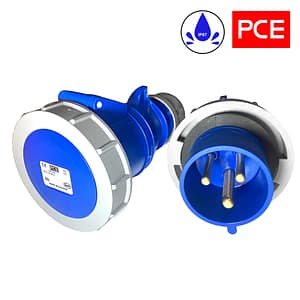 Przedłużacz niebieski H07BQ-F do zasilania jachtu IP67 50m