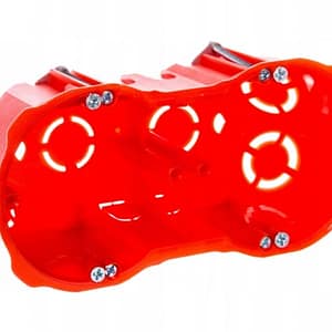 Puszka podtynkowa PODWÓJN EPN P/T PK-2X60F DO ŚCIAN PUSTYCH GŁĘBOKA 0286-00