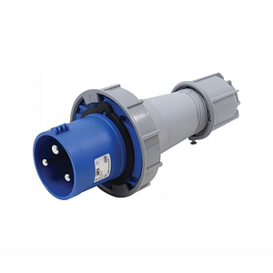 Wtyczka przenośna 63A marki PCE IP67 seria 033-6