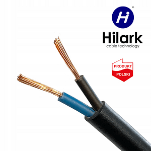 Przewód H05VV-F 2×1.5mm² 1m