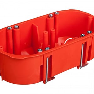 Puszka podtynkowa PODWÓJNA DO ŚCIAN PUSTYCH EPN P/T PK-2X60F 0210-00