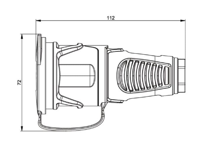 Gummiverlängerung H07RN-F 3x2,5 mm Steckdose und SCHUKO 50m – Bild 9
